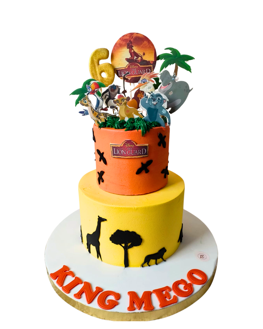 Lion Guard Safari Cake