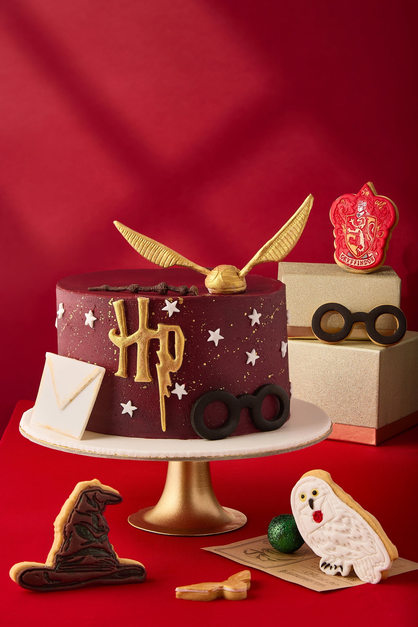 Harry Potter Holiday Cake
