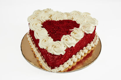 Red Heart Cake