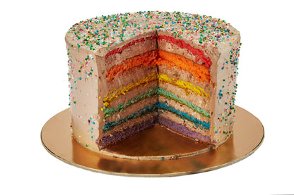 Rainbow Chocolate Cake