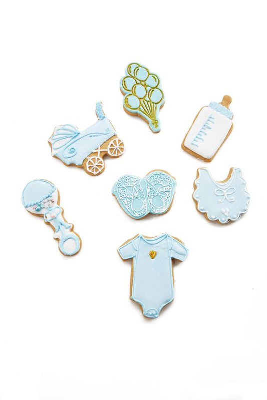 Baby Boy Cookies