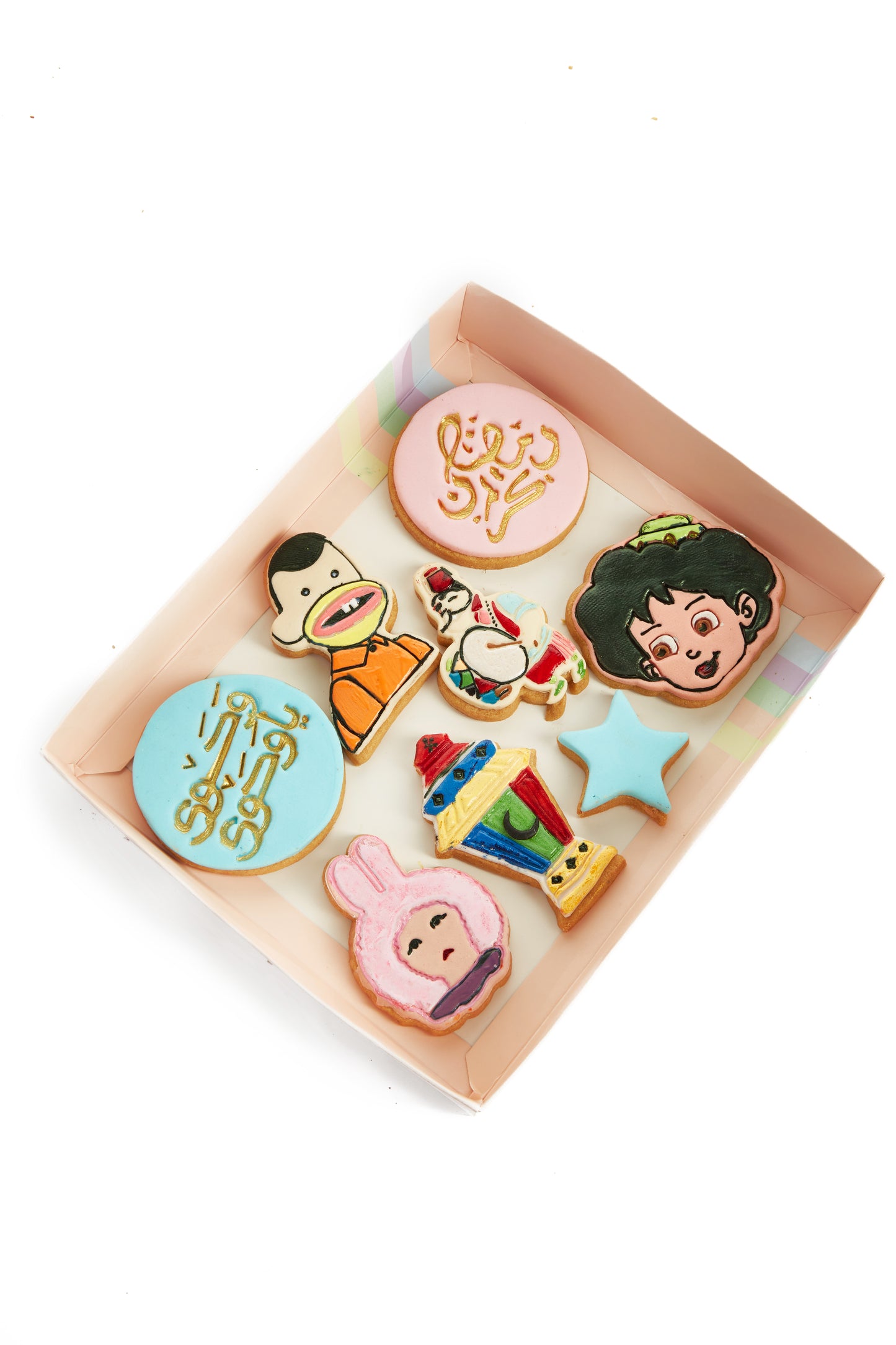 Ramadan characters cookies